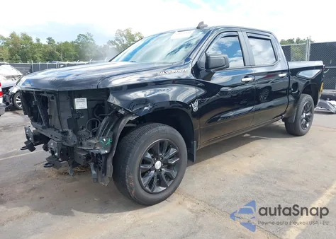 2020 Chevrolet Silverado 1500 4Wd Short Bed Custom z USA, uszkodzony, nr VIN 3GCPYBEHXLG121233